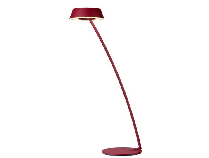 Oligo Tischleuchte Glance gebogen - Rot matt Clean, Design, Mini