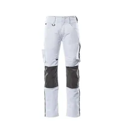 Bundhose "MANNHEIM" Unique mehrfarbig - 90C60 (EU 114) - weiß/dunkelanthrazit