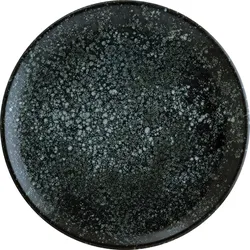 6x Bonna Cosmos Black Gourmet Teller 21cm Schwarz Porzellan COSBLGRM21DZ Kuchenteller Essteller Servierteller Geschirr