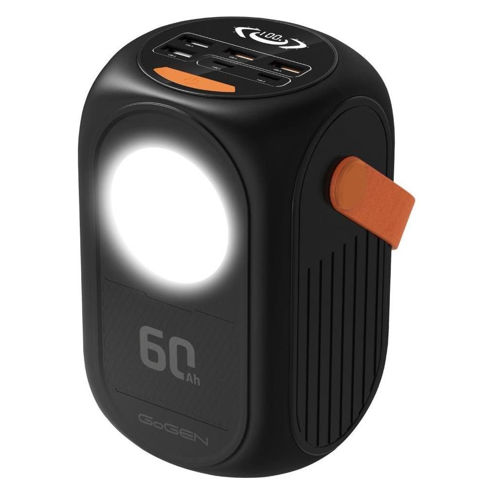 GoGen Powerbank PB600001B 60000 mAh czarny (60000 mAh) (GOG-PB600001B)