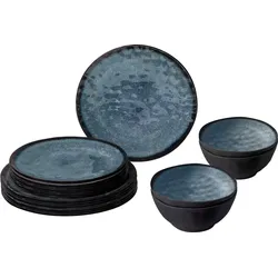 Brunner Midday Venetian Geschirr-Set 12-tlg. blue für 4 Personen