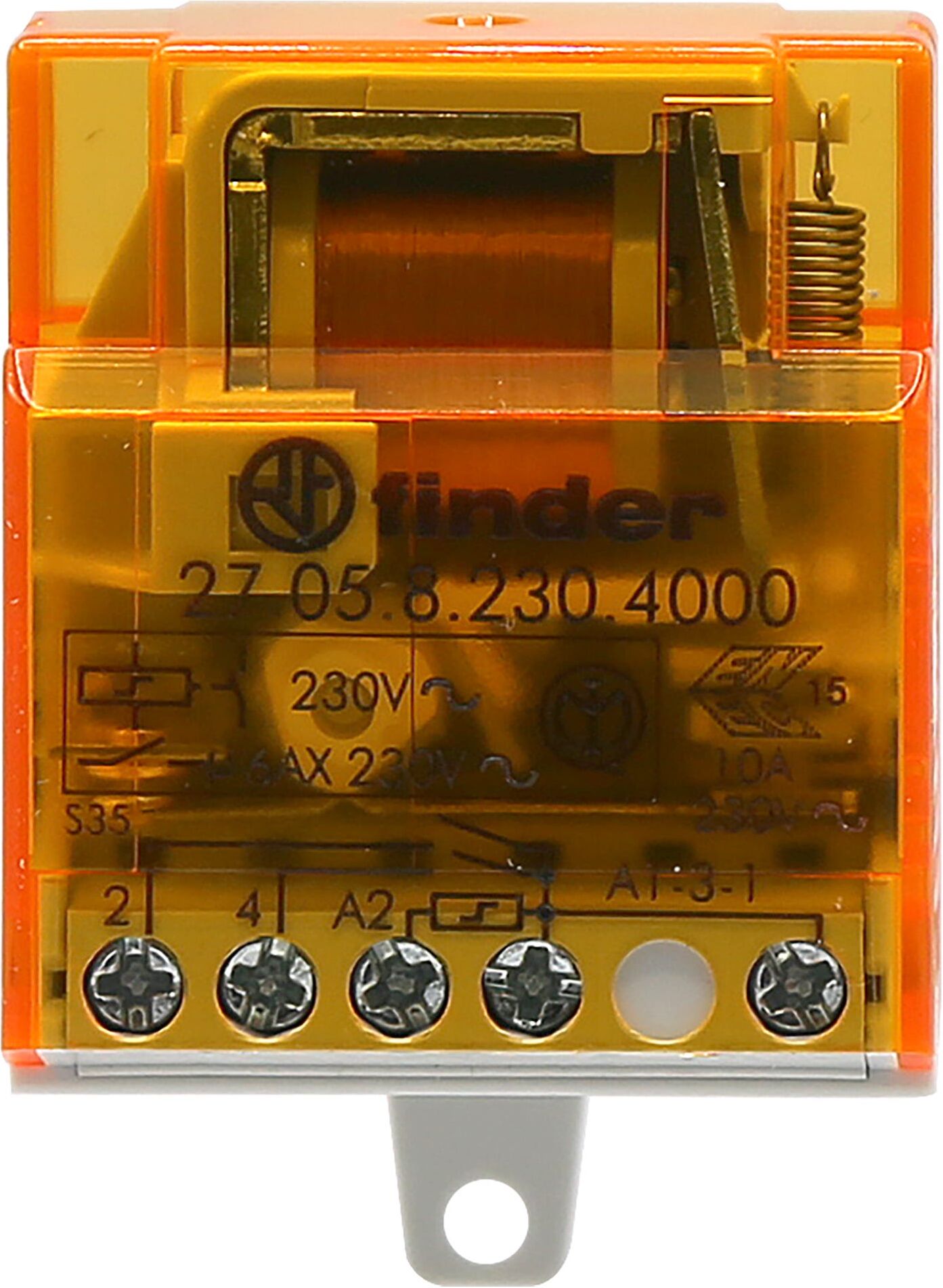 Finder RELE'  230V 2 NO 4 SEQUENZE 10A ECCITAZIONE COMUNE 27058230