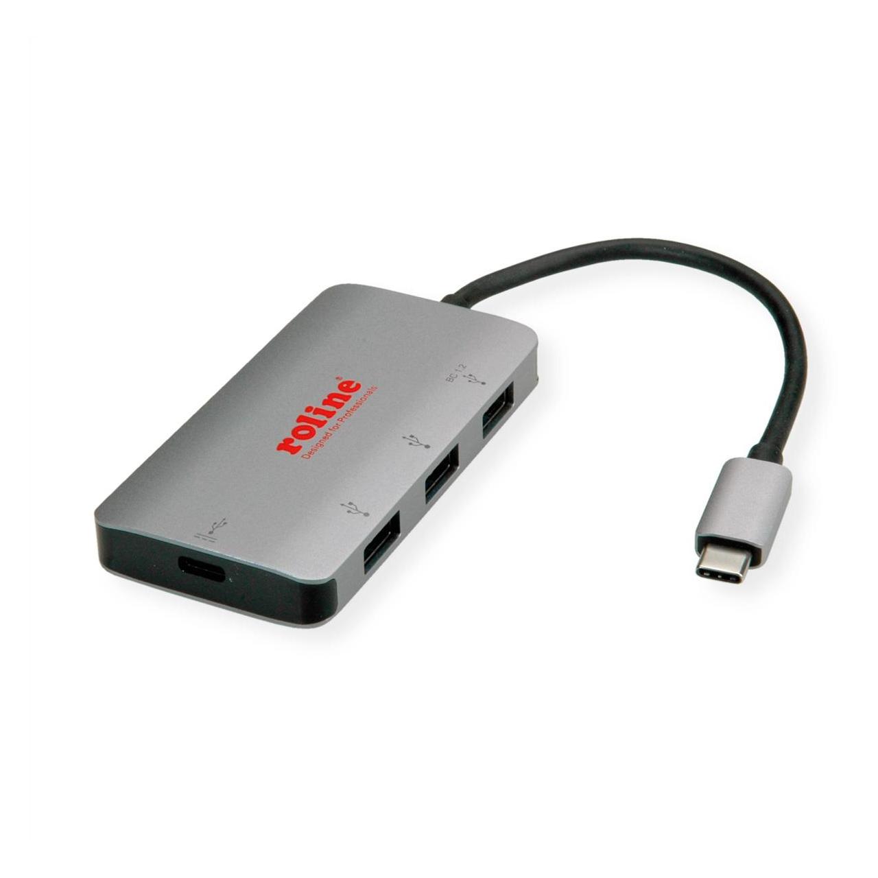 Roline USB 3.2 Gen 1 Hub (USB-C, 3 Ports) (14.02.5038)
