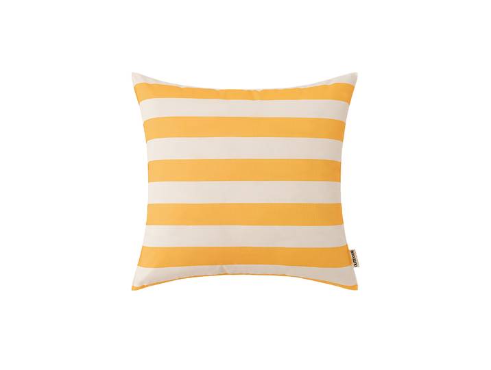 Outdoorkissen SURI gelb/weiss 45 x 45 cm