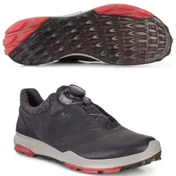 Ecco BIOM Hybrid 3 BOA Gore Tex Damen Golfschuh schwarz