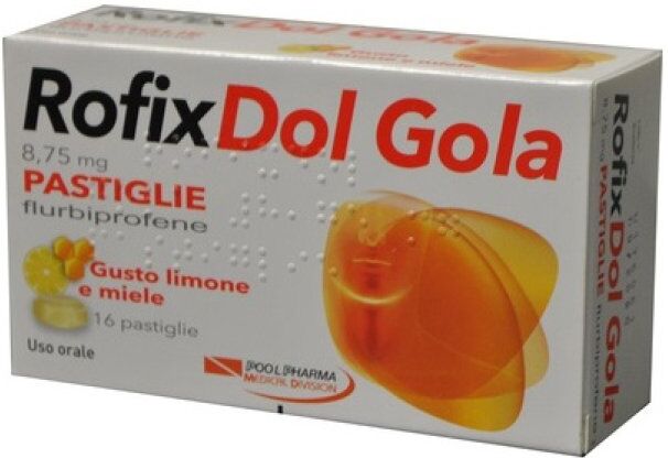 POOL PHARMA Srl Rofixdol Gola 16 Pastiglie Limone Miele - Stomatologici