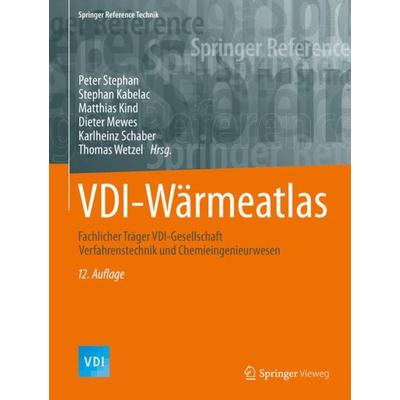 VDI-Wärmeatlas, Gebundene Ausgabe von , Springer Berlin, 978-3-662-52988-1