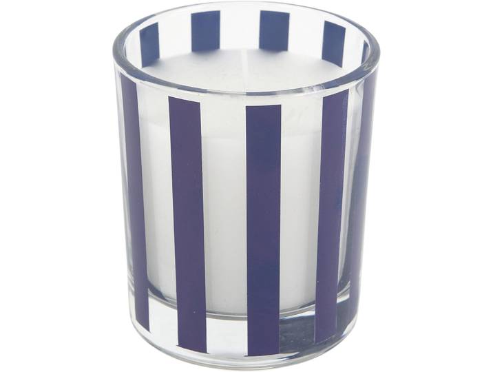 Kerze Urban blau H 9.2 D 8 cm 35 hr - Material: Glas/Wachs