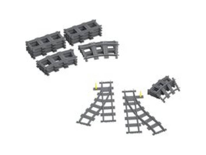 PLAYTIVE CLIPPYS Set de rails ou d'aiguillages