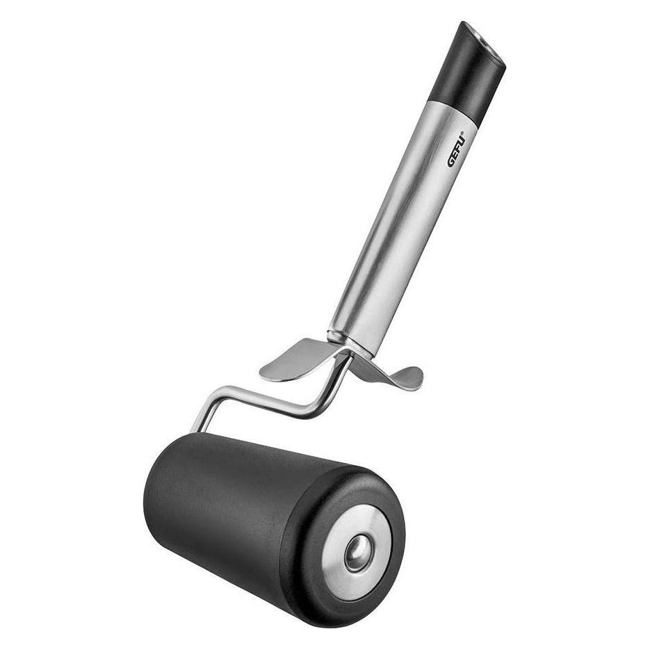 GEFU Teigroller Primeline Schwarz/Silber, Produkttyp: Teigrad (GF29240)