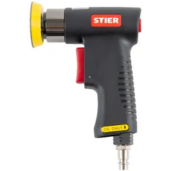 Stier, Schleifmaschine + Poliermaschine, Mini-Exzenterschleifer-Satz ME-26 Länge 100 mm 64-teilig (Exzenterschleifer)