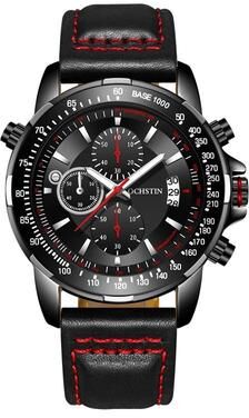Everyday Crate OCHSTIN 6125B Quartz Mens Watch Waterproof Chronograph Watch With Night Light Calendar black