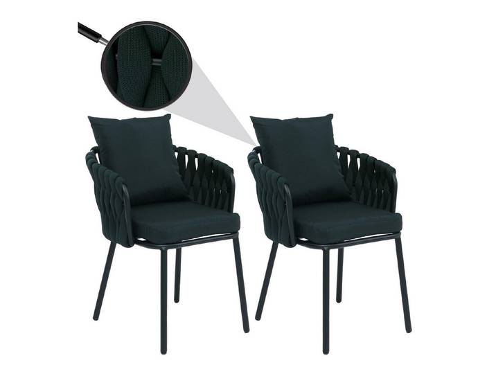 MCW Esszimmerstuhl MCW-P89-E (Set), Hohe Stoffqualität 180 g/m², Bezug waschbar bei maximal 40°