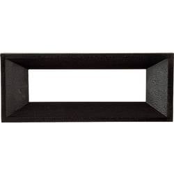 Strapubox AR 4 A Frontrahmen Schwarz Passend für (Display): LC-Display 4-stellig Kunststoff