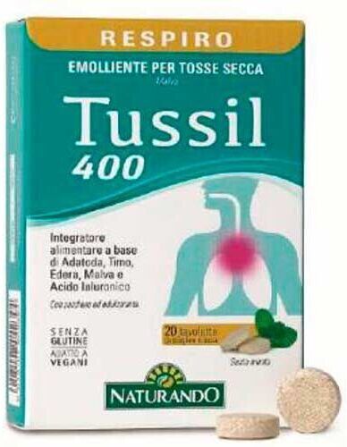 Naturando Tussil 400 20 Tablets