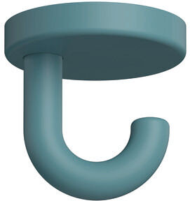 Hewi 477 Haken 477.90B04055 40mm, mat, bleu aqua