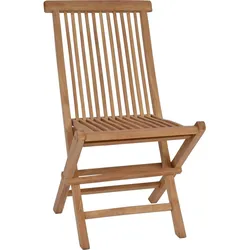 Teak Klappstuhl Massivholz Teak