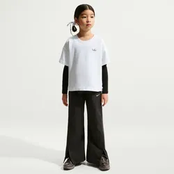 NIKE Sportswear Flower Boxy T-Shirt Mädchen 100 - white S (128-137 cm)