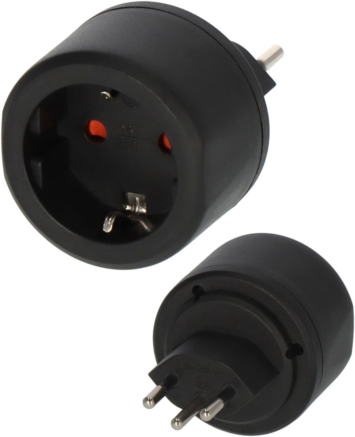 Brennenstuhl Reisestecker System CH/Schutzkontakt 1508642)