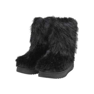 Stiefel BUFFALO "Buffalo vectra yeti", Damen, Gr. 37, schwarz, Kunstfaser, unifarben, Schuhe Stiefel