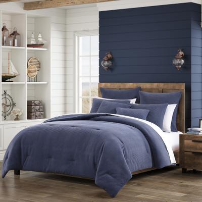 RIVERSIDE COMFORTER SET by Salt Life in Blue (Size FL/QU 3PC)