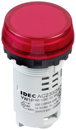 Idec Meldeleuchte Weiß, Rot 230V