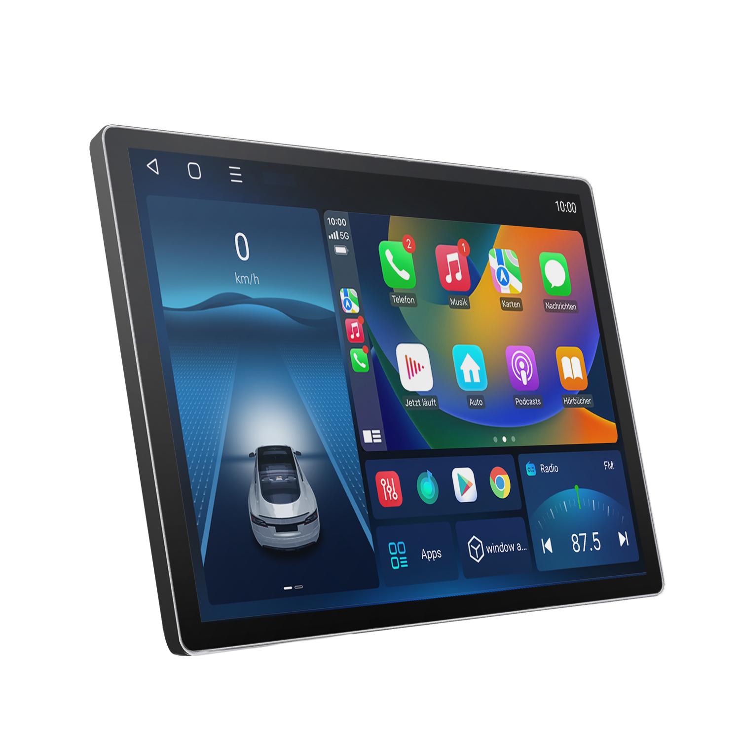 Android Autoradio 13 Zoll 128GB für Fiat Ducato, Citroen Jumper und Peugeot Boxer (2007-2025) Wohnmobil/Camper mit CarPlay & Android Auto Navigation & Bluetooth