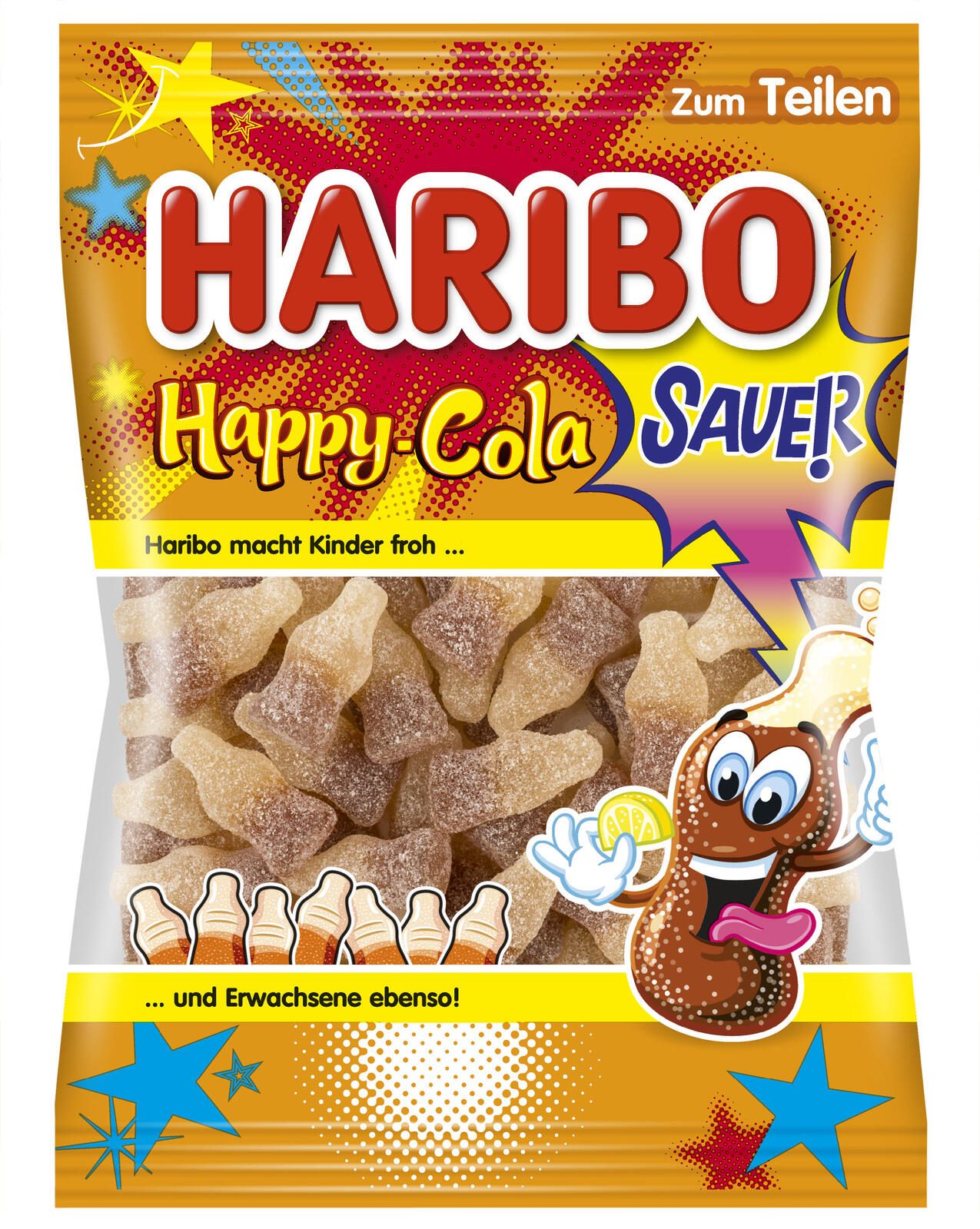 HARIBO Happy-Cola Sauer Fruchtgummi 175,0 g 10046327