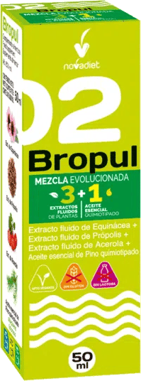 Novadiet Bropul Gotas con Aceite Esencial de Pino 50 ml