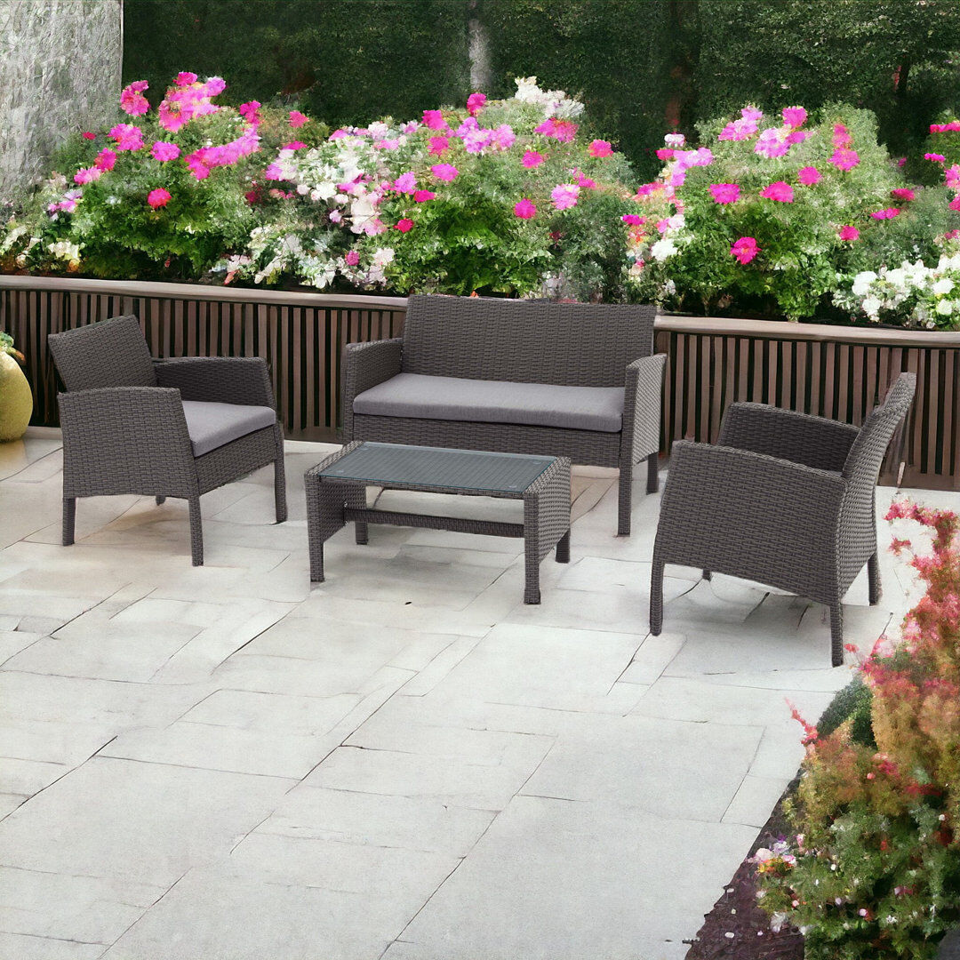 Royalcraft Conversation Set - Brown Grey 4