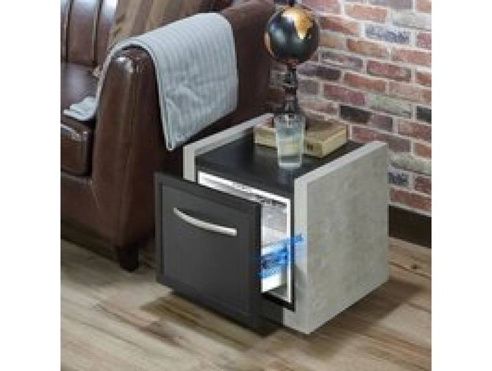 Frigo Tiroir Camping Car-SMETA-50 L-12V 220V-pour Maison Caravane Fourgon Réfrigérateur à Tiroir Silencieux-0 °C à 15 °C