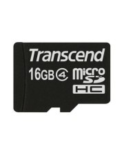 Transcend Flash-Speicherkarte 16 GB Class 4 microSDHC (TS16GUSDC4)