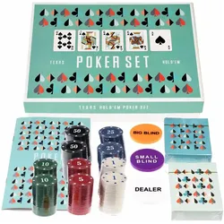 Rex London Pokerset Texas Hold'em (Englisch)