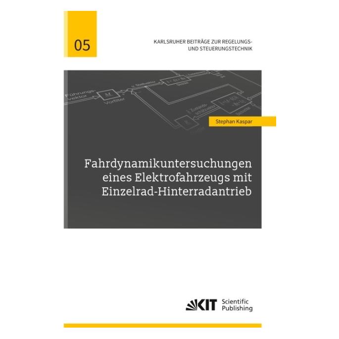 KIT Scientific Publishing Kaspar:Fahrdynamikuntersuchungen eines (Deutsch, Softcover, Stephan Kaspar) (41260171)