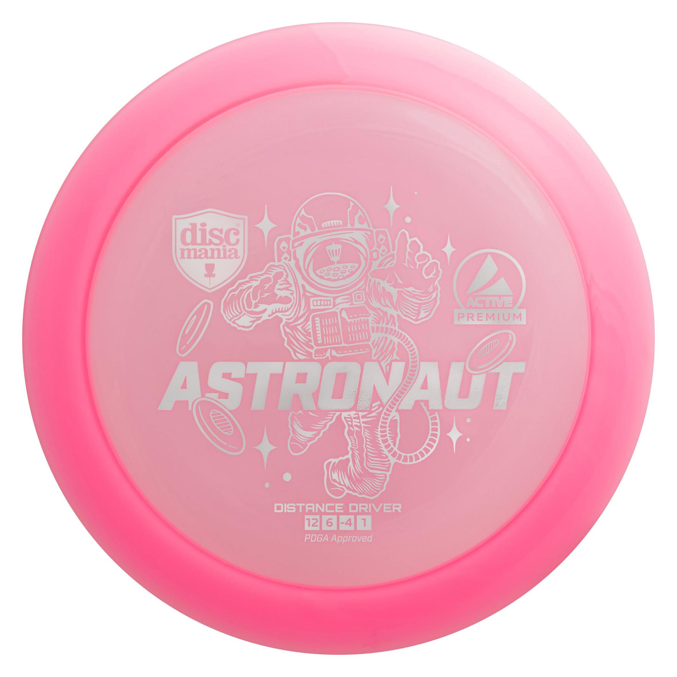 Discmania Discgolf Disc Distance Driver ASTRONAUT Active Premium Pink (954710)