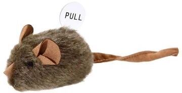 Inspire Select Smart Induction Squeaky Mouse Plush Cat Toy Interactive Sound Activated Self Entertainment Teaser 1 Pc