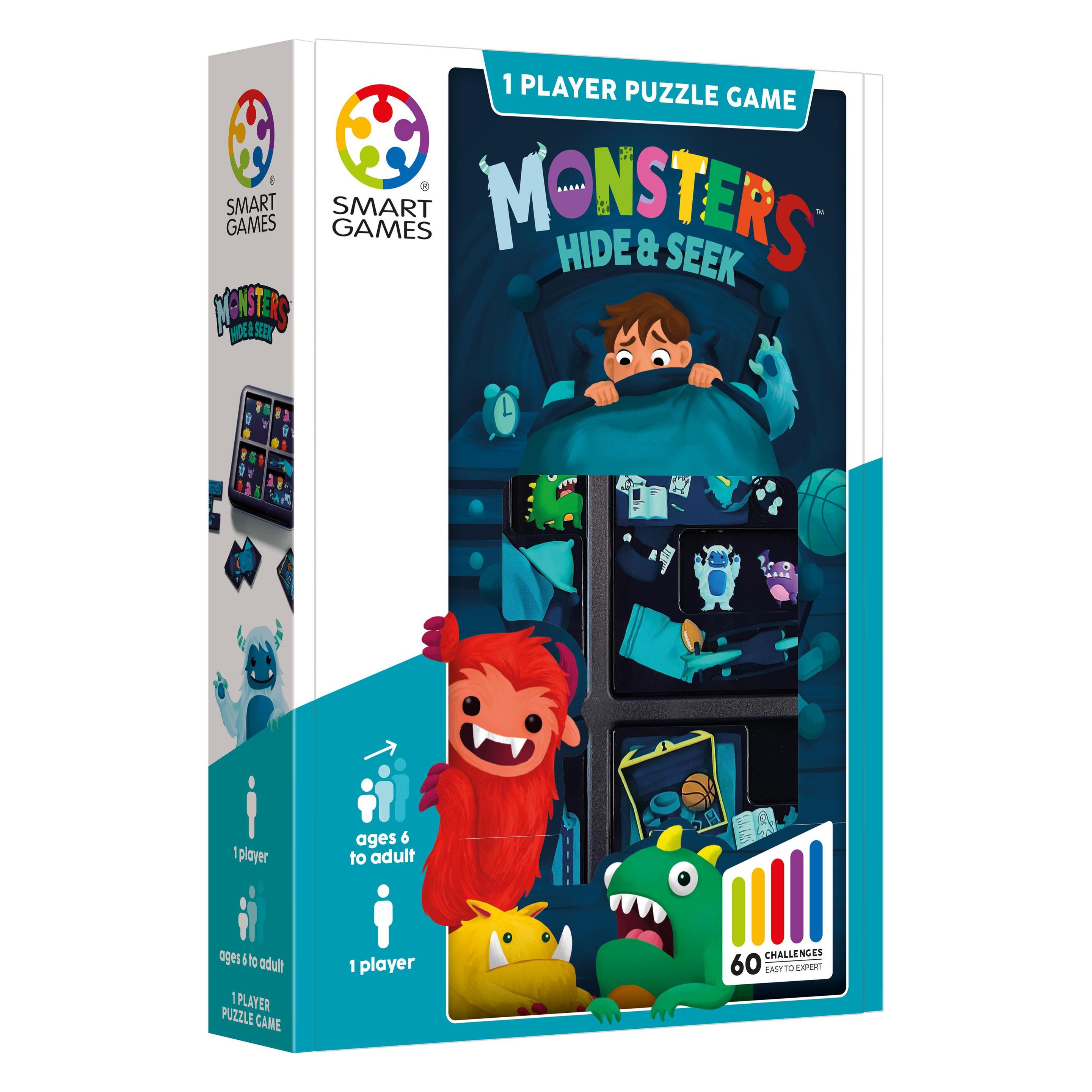 Smart Games Monsters Hide & Seek (Deutsch, Englisch, Französisch, Italienisch, 1 Spieler) (142407)