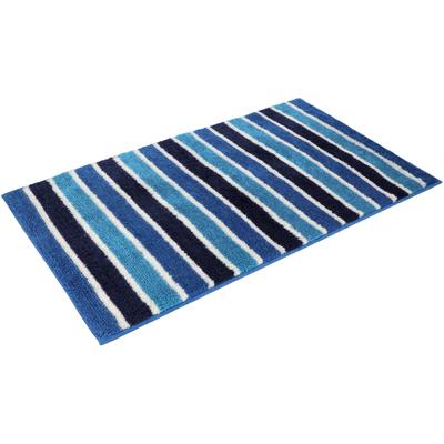 Badematte VOSSEN "»Fancy«", blau (reflex blau), H:16mm, Polyacryl, Badematten, Badematte