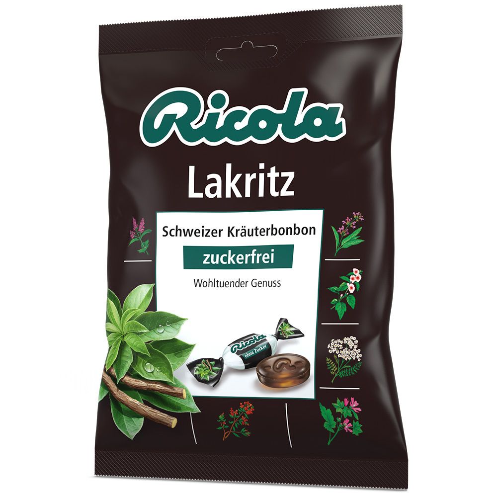 Ricola o.Z.Beutel Lakritz Bonbons 75 g