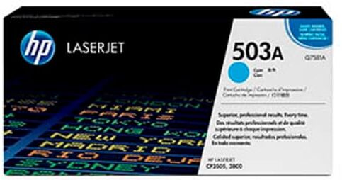 HP Q7581A toner cian 503A