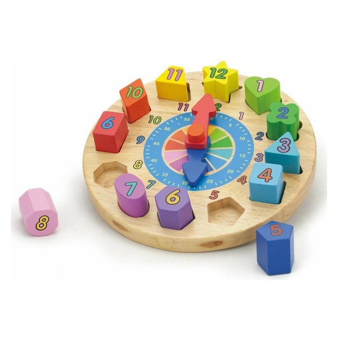 Viga Toys NCT Puzzle-Uhr (Deutsch) (NCT8251)