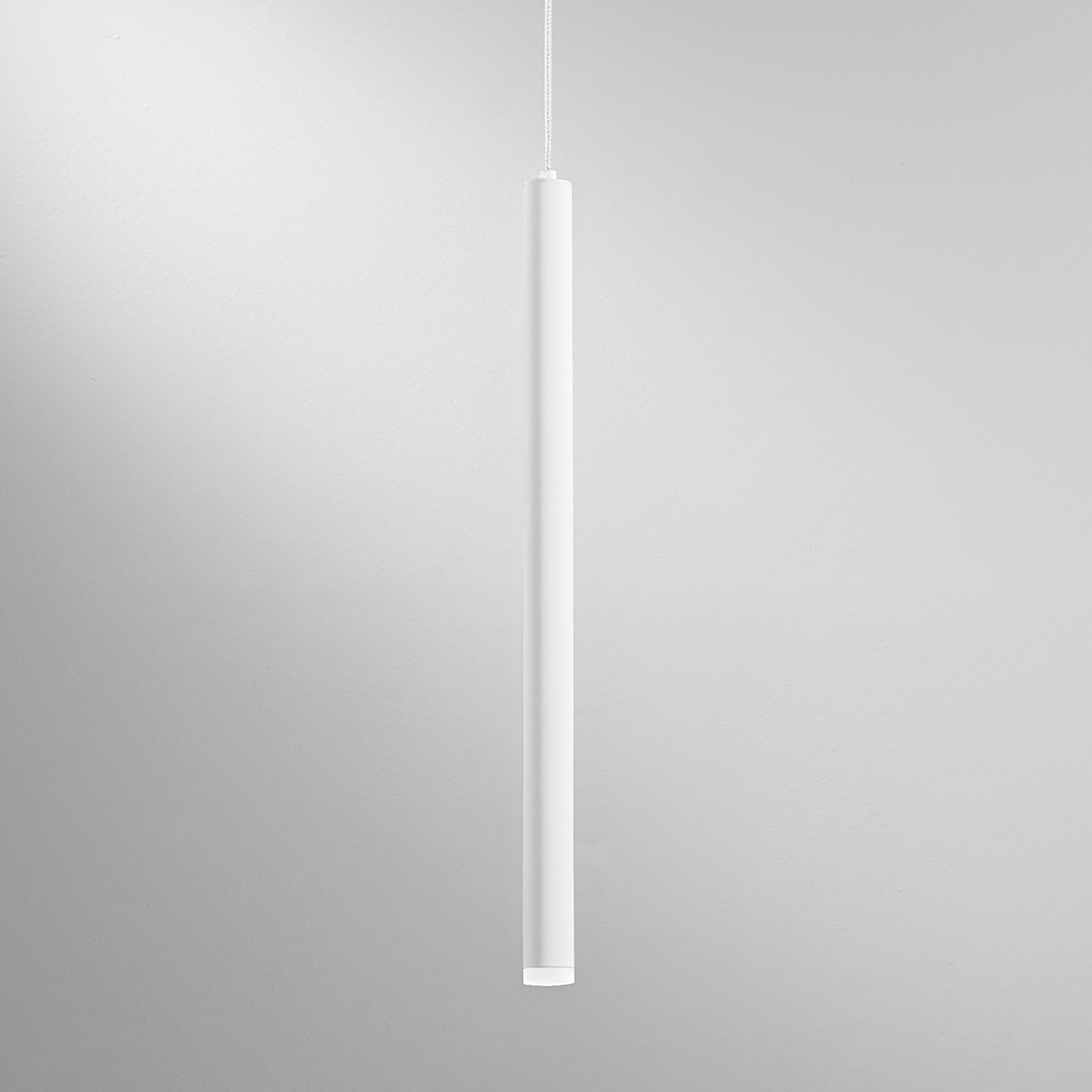 home24 LED-hanglamp Pype type A wit, aluminium