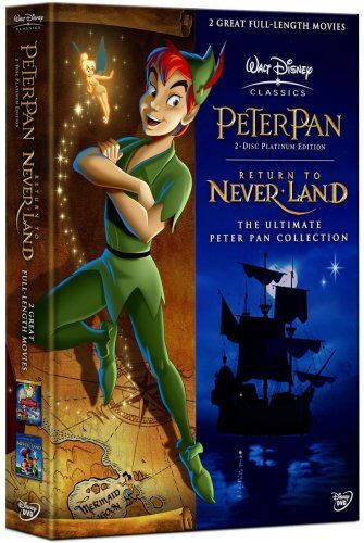 Peter Pan / Peter Pan 2 - Neue Abenteuer in Nimmerland [3 DVDs] - Preis vom 11.10.2026 03:10:56 h