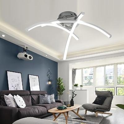 LED-Wohnzimmer und Schlafzimmer Lampen moderne einfache kreative dreizackige Himmelslaternen 18w