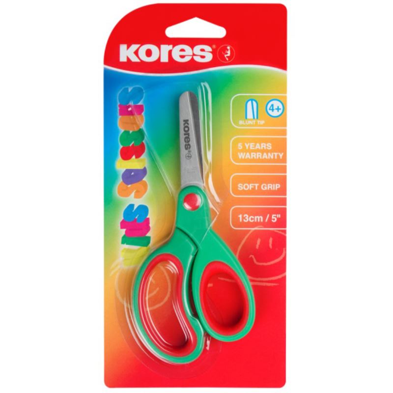 Kores Kinderschere KIDS farbsortiert 13,0 cm