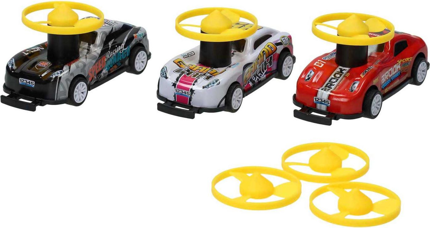 Lobbes Propellercrash-auto's - 3 stuks