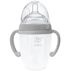 Haakaa, Babyflasche Zubehör, Generation 3 Baby Flasche 250ml - Grau