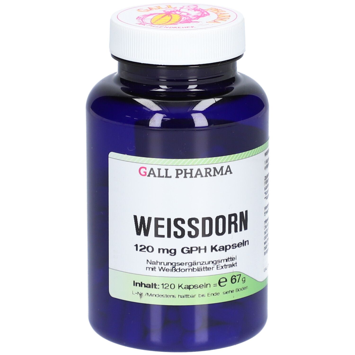 Weissdorn 120 mg GPH Kapseln St