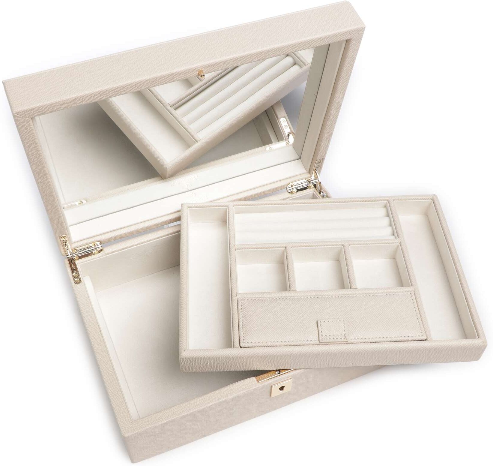 Windrose Luxora Schmuckkasten, beige