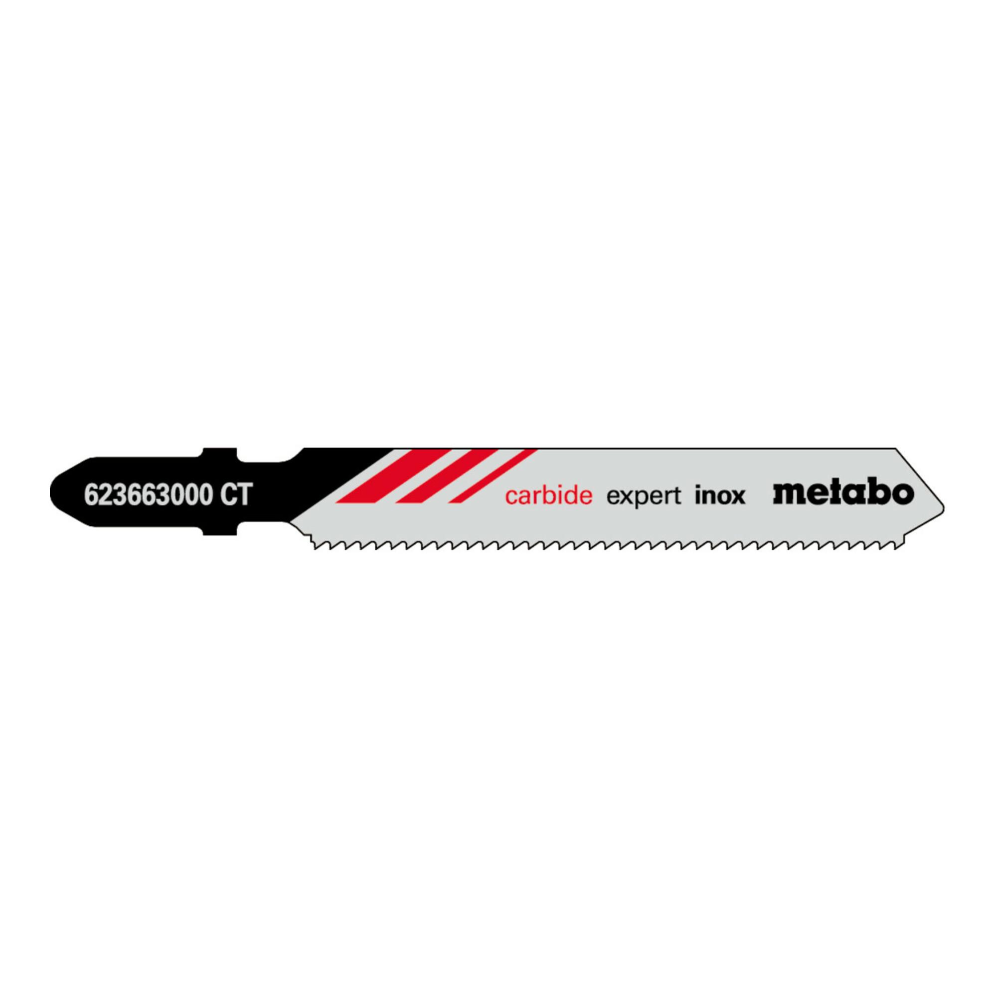 Metabo 3 Stichsägeblätter "expert inox" 57/ 1,4 mm, HM (623663000)